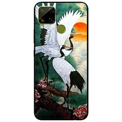 Ốp lưng dành cho Realme C15 mẫu Chim Hạc