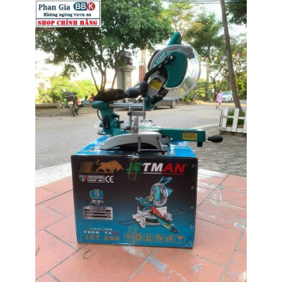 [chính hãƞg] Máy Cắt Nhôm Trượt JETMAN 2000W JM-256 / Công Suất 2000W / Lõi đồng / Hàng chính hãƞg