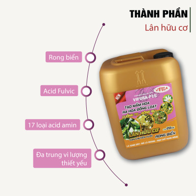 VIFUSA-P15 - Phân bón Lân hữu cơ can 20kg