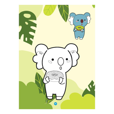 Sách - Bé Tô Màu - Dạo Chơi Cùng Capybara