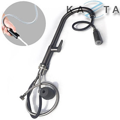 Vòi Bếp Vòi Rửa Bát Nước Lạnh Inox Phủ Nano KAZTA KZ-RCL02NR - Kiểu vòi dây rút thông minh 2 chế độ, thân vòi xoay 360