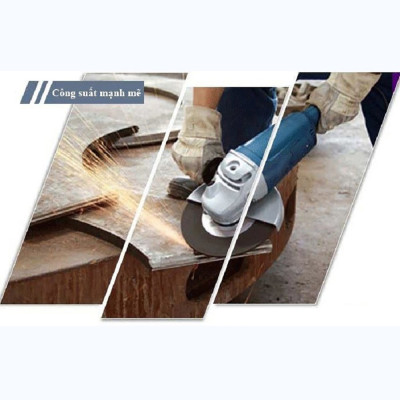 Máy Mài Góc Cầm Tay Phi Lớn ABG GWS21-230, Công Suất 2100W, Máy Cắt Tay Mài Góc Đường Kính Đĩa 230mm, Mài Cắt Kim Loại, Gỗ, Đá, Cắt Bàn - Hàng Chính Hãng