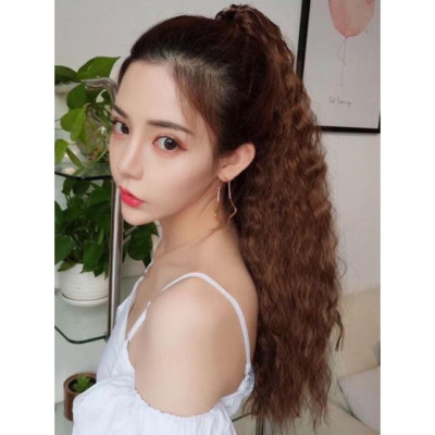 Tóc giả ngoặm xù mì cao cấp