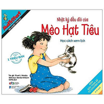 Mathstart Trải Nghiệm Toán Học Nhật Ký Đầu Đời Của Mèo Hạt Tiêu