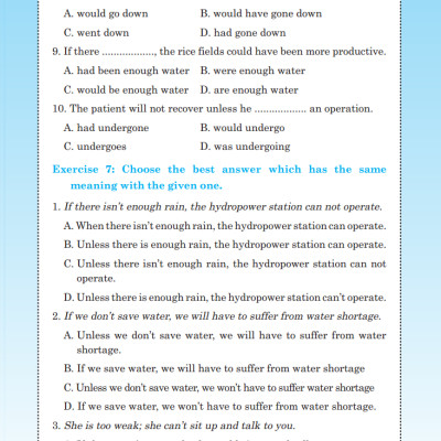 Bài Tập Trắc Nghiệm Tiếng Anh Lớp 8 Tập 2 - Có Đáp Án