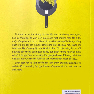 Ẩm Thực Chinh Phục Thế Giới - Hạt Gạo, Hạt Vàng - Tặng Kèm Bookmark