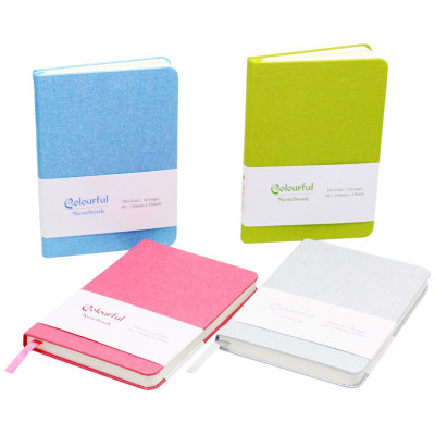 Sổ Colourful Notebook A6 - Dòng Kẻ Chấm - 120 Trang 100gsm - The Sun - Màu Xanh Biển