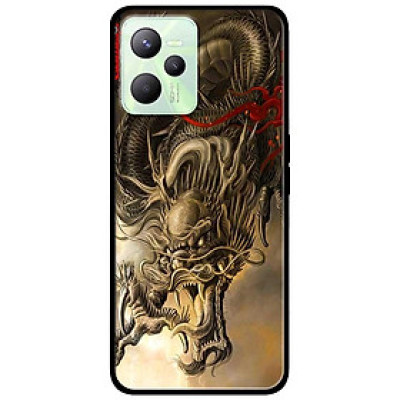 Ốp lưng dành cho Realme C35 mẫu Rồng Giận Dữ