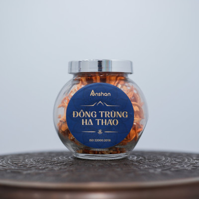 Đông Trùng Hạ Thảo Anshan Sấy Thăng Hoa Cao Cấp - Đậm Đặc, Hàm Lượng Dinh Dưỡng Cao, Không Chất Bảo Quản - Hộp 20G