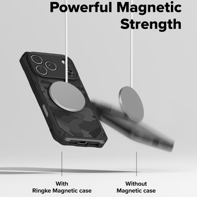 Ốp lưng cho iPhone 17 Pro Max RINGKE Rugged Gear Magnetic - Hàng Chính Hãng