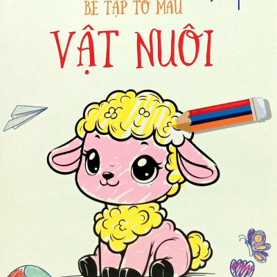 Sách - Bé Tập Tô Màu - Vật Nuôi