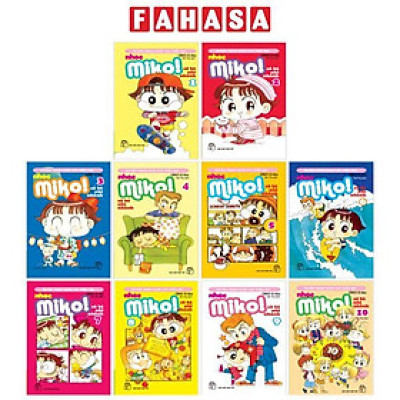 Combo Manga - Nhóc Miko! Cô Bé Nhí Nhảnh: Tập 1 - 10 (Bộ 10 Tập)
