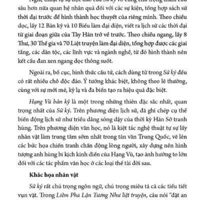 Sử Ký Bản Kỷ (Bìa Cứng) _KV