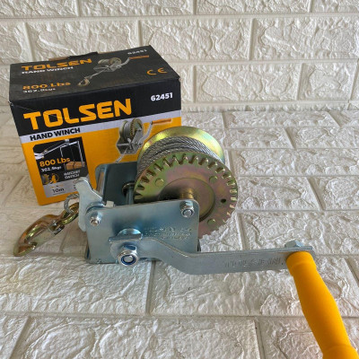 DỤNG CỤ KÉO CÁP TAY 800, 1200, 2000 LBS TOLSEN 62451, 62452, 62453 - HÀNH CHÍNH HÃNG