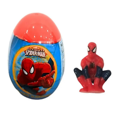 Disney - Trứng Đồ Chơi Có Kẹo - Spiderman (Uv)