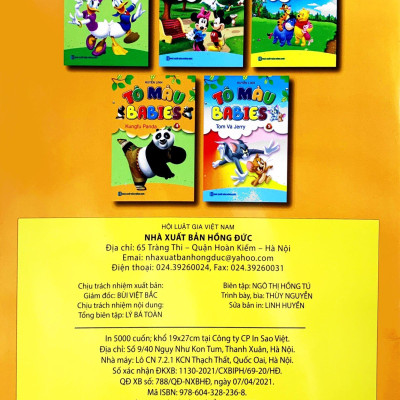 Tô Màu Babies 4 - Kungfu Panda