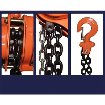 Palang Xích Kéo Tay ABG 1T-3M - Ba Lăng Xích Kéo Nâng Hạ Vật Nặng Tới  1 Tấn, Xích Dài  3 Mét Dùng Trong Nhà Xưởng, Công Nghiệp Và Đời Sống - Hàng Chính Hãng