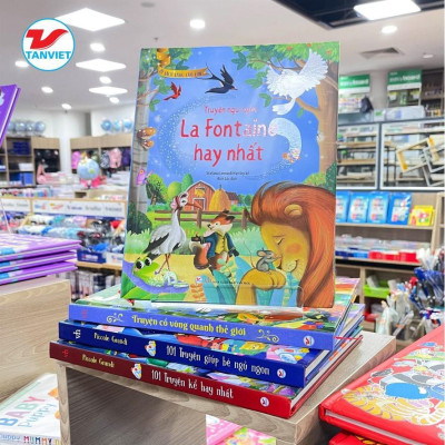 Sách - Tủ Sách Vàng Cho Con - Truyện Ngụ Ngôn La Fontaine Hay Nhất - Tân Việt Books