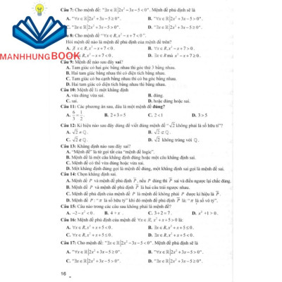 sách - Trắc nghiệm chuyên đề toán 10 (biên sạon theo chương trình giáo dục phổ thông mới)