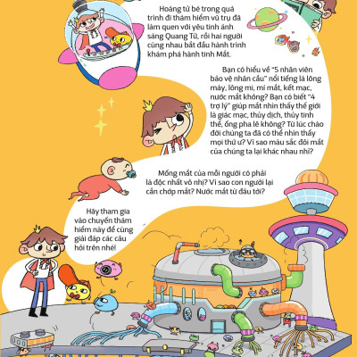 Sách - Bí Mật Đôi Mắt - Thám Hiểm Hành Tinh Mắt