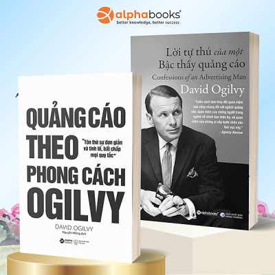 Combo David Ogilvy: Lời Tự Thú Của Một Bậc Thầy Quảng Cáo + Triều Đại Của Một Ông Hoàng Quảng Cáo + Quảng Cáo Theo Phong Cách Ogilvy