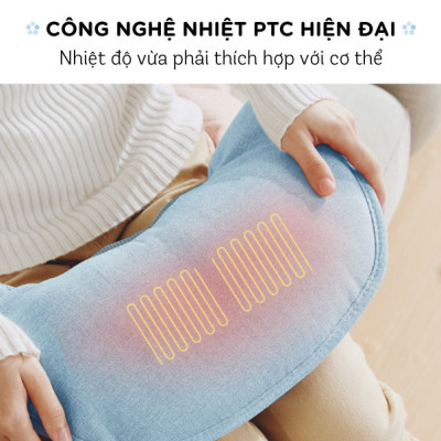 Máy Massage, Máy Đấm Lưng BEAR MA-B01V1 Gồm 4 Kỹ Thuật Đấm Lưng, 16 Cường Độ Massage Như Người Thật - Bảo Hành 18 Tháng - Hàng Chính Hãng