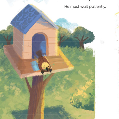 Truyện Tranh Song Ngữ Việt-Anh Dành Cho Trẻ Em - Cùng Học Cư Xử Tốt- Bé Học Tính Kiên Nhẫn - Being Patient