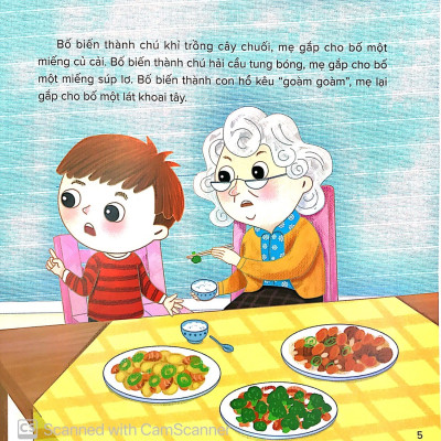 Câu chuyện lớn khôn - Vị khách lạ háu ăn