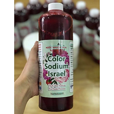 NƯỚC MÀU NHUỘM HOA LAN CHẬU DẠNG NƯỚC MÀU "ĐẶC BIỆT" CHAI 1L CÔNG NGHỆ ISRAEL GIÚP ĐỔI MÀU LAN HỒ ĐIỆP TRỒNG CHẬU (CHAI 1L NHUỘM TRÊN 300 CHẬU)