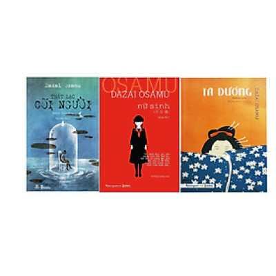 Combo Dazai Osamu: Nữ Sinh + Thất Lạc Cõi Người + Tà Dương