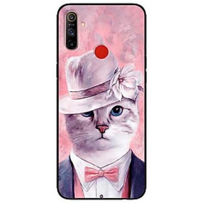 Ốp lưng dành cho Realme C3 mẫu Bà Mèo