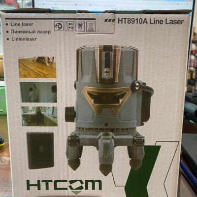 MÁY CÂN MỰC LAZER 5 TIA XANH HT8910A HTCOM - HÀNG CHÍNH HÃNG