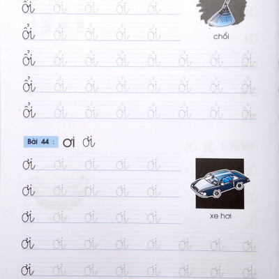 Bé Luyện Viết Theo Mẫu Chữ Mới - Tập Tô Chữ Lớp 1 - Tập 2 (Tái Bản)