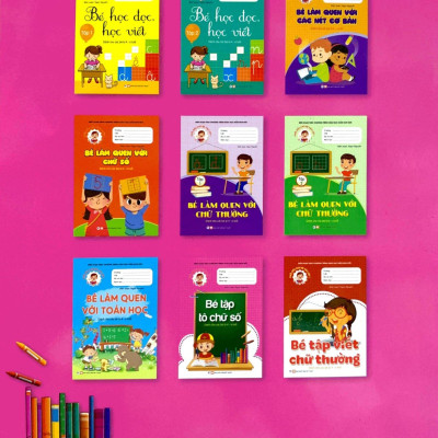 Khởi Đầu Cho Bé Vào Lớp 1 - Bé Tập Tô Chữ Số