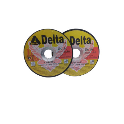 (1 Viên) Đá Cắt Kim Loại Delta 125x2x22mm Thiết Kế Lưỡi Đá Sắc Nét và Chống Mài Mòn | TOPWIN Official Store