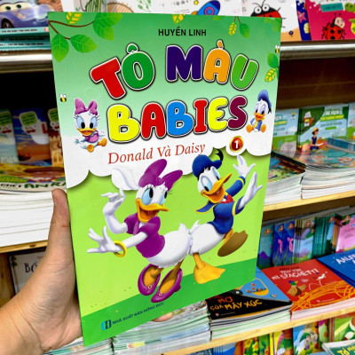Tô Màu Babies 1 - Donald Và Daisy