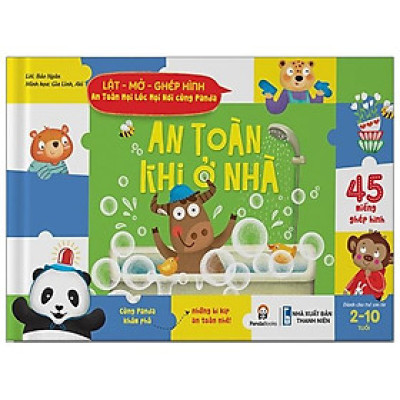 An Toàn Khi Ở Nhà: Lật - Mở - Ghép Hình - An Toàn Mọi Lúc Mọi Nơi Cùng Panda