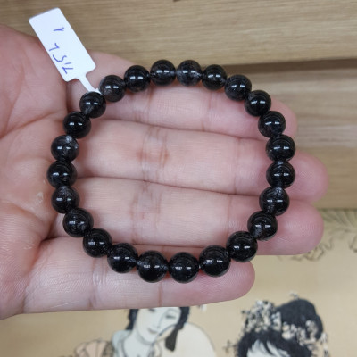 Vòng Tay Đá Thạch Anh Tóc Đen - BATDV001 - 7.5mm