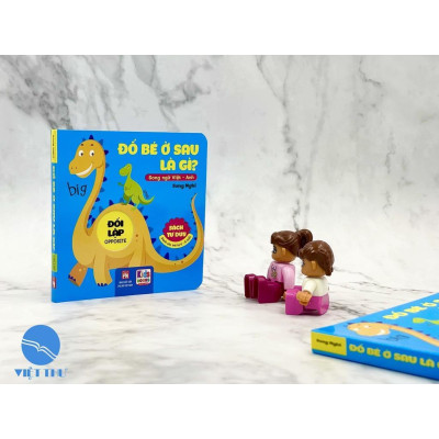 Sách - Đố Bé ở Sau Là Gì Từ 0-5 Tuổi - Song Ngữ Anh- Việt - Combo 6 Cuốn - Việt Thư