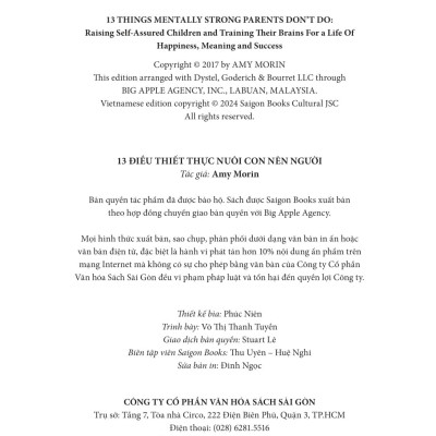 13 Điều Thiết Thực Nuôi Con Nên Người