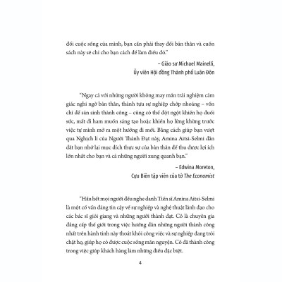 Cạm bẫy của thành công - Tại sao chúng ta lại mắc kẹt trong công việc mình không thích