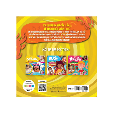 Sách Thiếu Nhi - Năng Lượng Ngày Mới: Nhiệt Độ Cơ Thể  (*** Sách Bản Quyền ***)