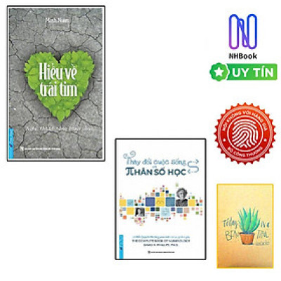 Combo Thay Đổi Cuộc Sống Với Nhân Số Học Và Hiểu Về Trái Tim ( Tặng sổ tay xương rồng)