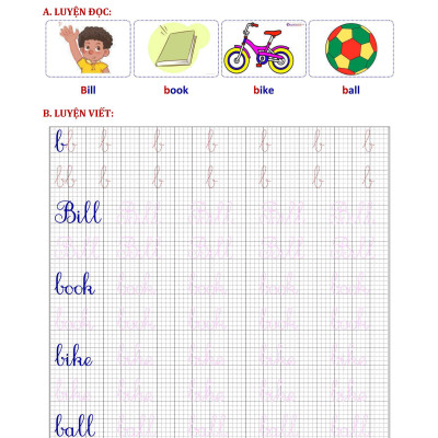 Phiếu Bài Tập Cuối Tuần Tiếng Anh 1