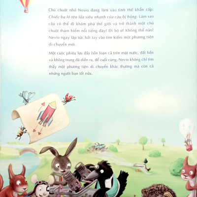 Nevio Chú Chuột Dũng Cảm - Tại Sao Tên Lửa Lại Bay, Tàu Lại Bơi, Và Ô Tô Lăn Bánh Được?