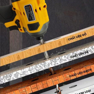 MÁY CHUYÊN VÍT 230NM HK-CVFS230N HUKAN (2 PIN + 1 SẠC) - HÀNG CHÍNH HÃNG