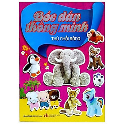 Bóc Dán Thông Minh - Thú Nhồi Bông