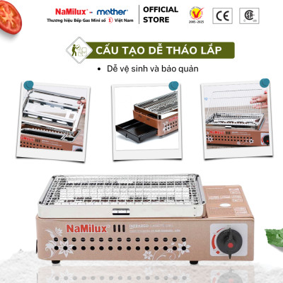 Bếp Nướng Hồng Ngoại NaMilux NA-24N I Tiện Lợi An Toàn Cho Mọi Gia Đình I Bảo Hành 06 Tháng I Hàng Chính Hãng