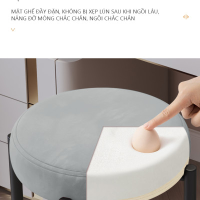 Ghế đẩu đa năng phong cách hiện đại khung thép chống ghỉ sơn tĩnh điện thương hiệu IGA - GM78