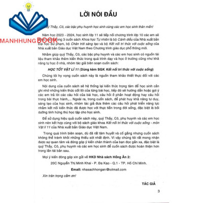 Sách - Học Tốt Vật Lí 11 (Dùng Kèm SGK Kết Nối Tri Thức Với Cuộc Sống)